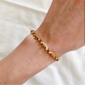 2 items for $15! Madewell Coral Stone Bracelet